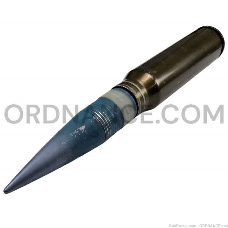 30mm inert Round for GAU-8 Avenger Cannon A-10 Warthog BULLET & SHELL CASE!-img-2