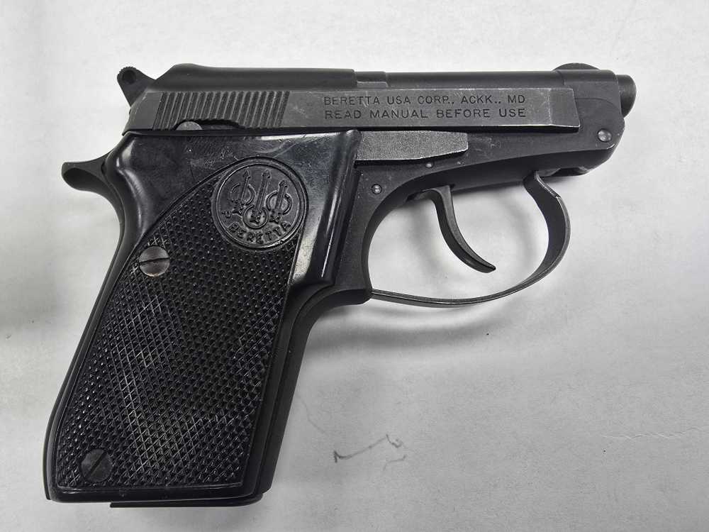 BERETTA MODEL 21A BOBCAT .22 LR – TIP-UP BARREL – ORIGINAL BOX & MANUAL -img-1