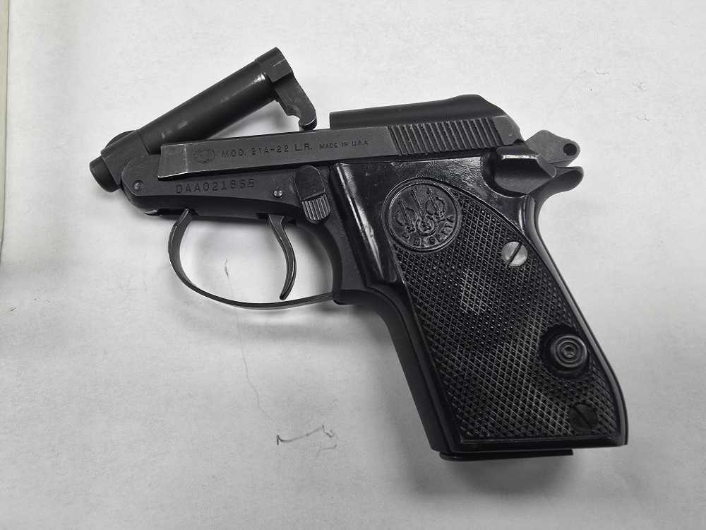 BERETTA MODEL 21A BOBCAT .22 LR – TIP-UP BARREL – ORIGINAL BOX & MANUAL -img-2