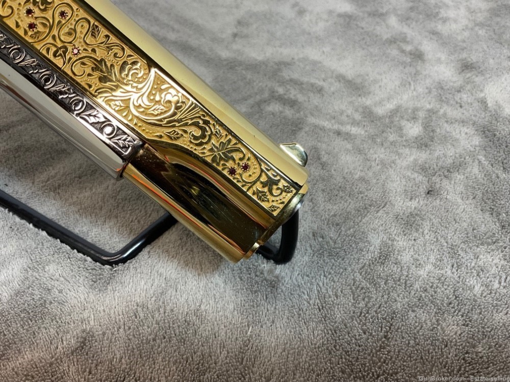 Colt 1911 Government, Series 80, .45ACP, 24K Gold and Chrome-img-1