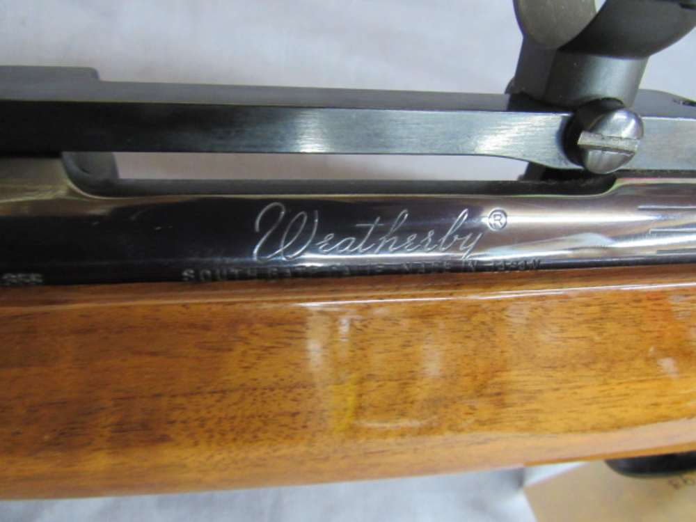 Weatherby Mark V 240 Magnum w/ 26" Barrel  and  Scope Base & Rings-img-32