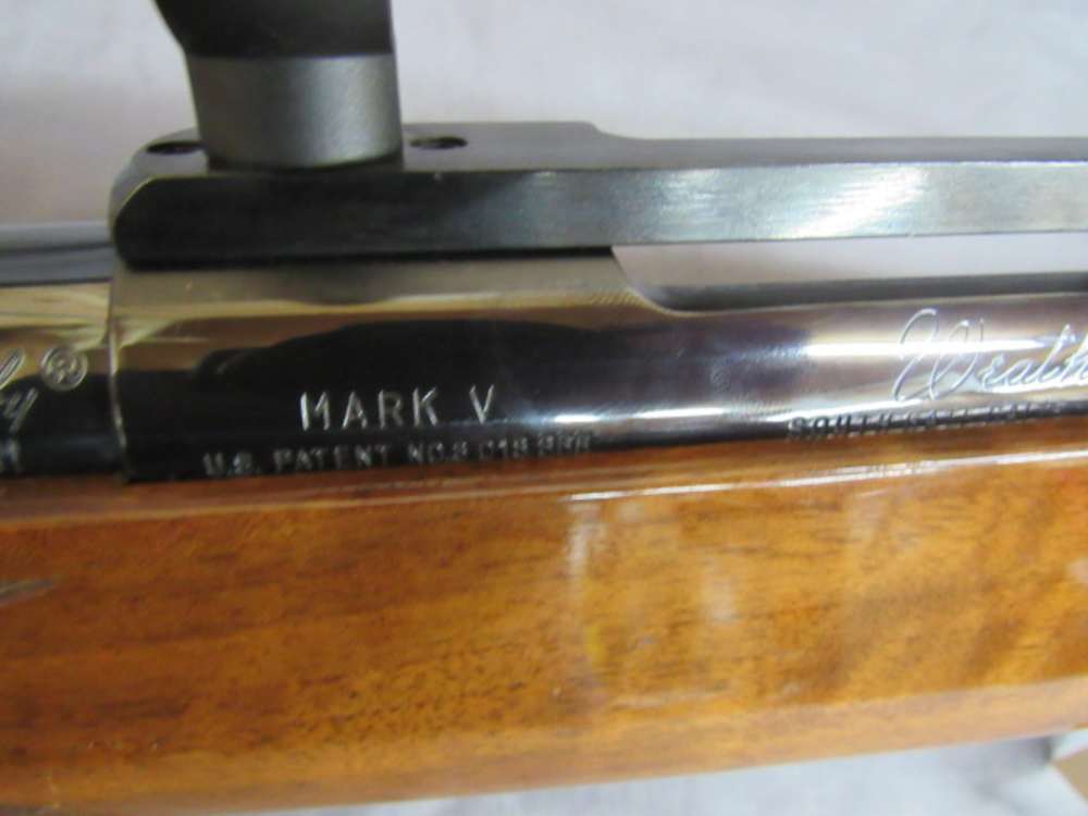 Weatherby Mark V 240 Magnum w/ 26" Barrel  and  Scope Base & Rings-img-34