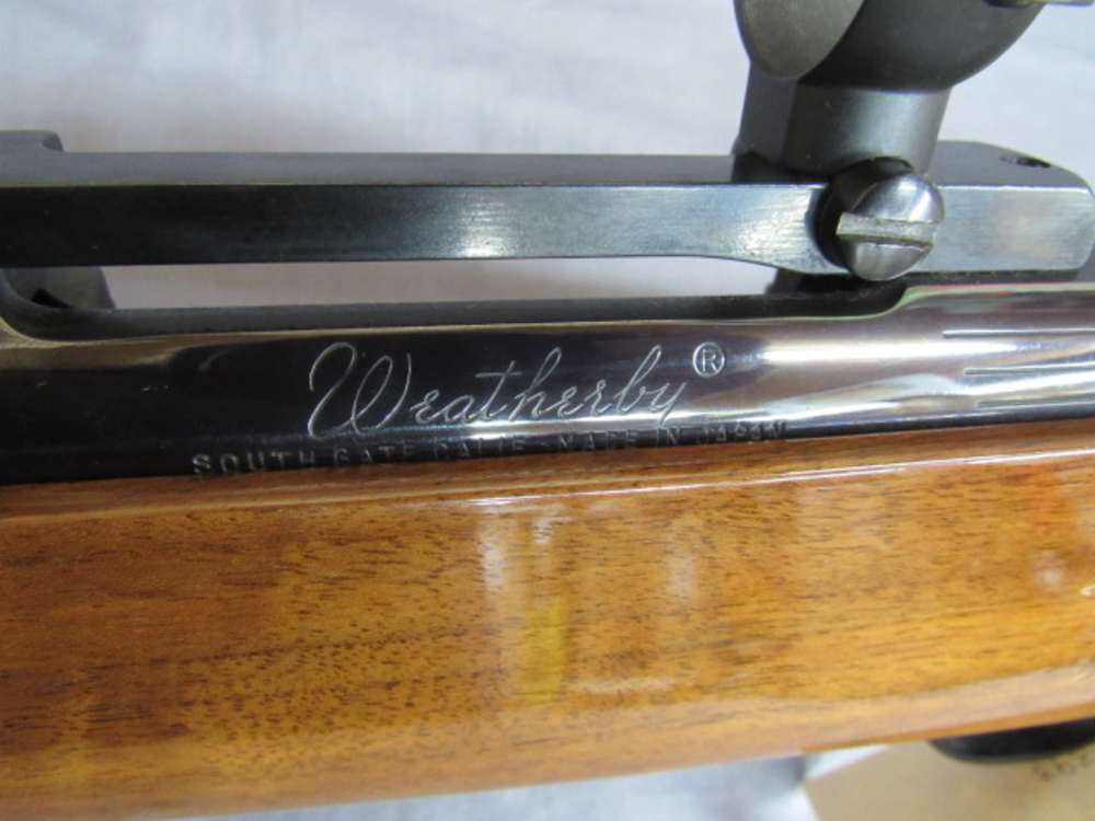 Weatherby Mark V 240 Magnum w/ 26" Barrel  and  Scope Base & Rings-img-33