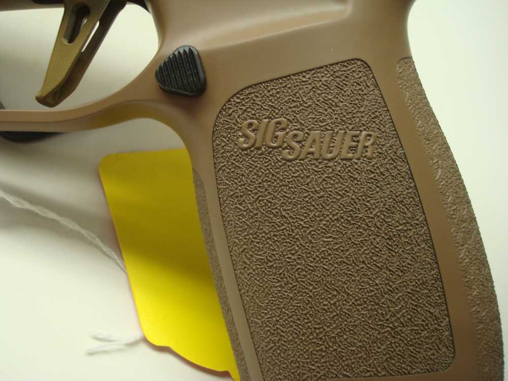 Sig Sauer P320 M18 with Custom Works FCU - Tan - 7 Mags 10 Round - 9MM-img-2
