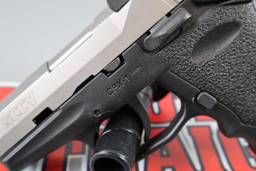 SCCY CPX-1 9mm 3.10"bbl STS & BLK w/CT RDS & Box-img-10