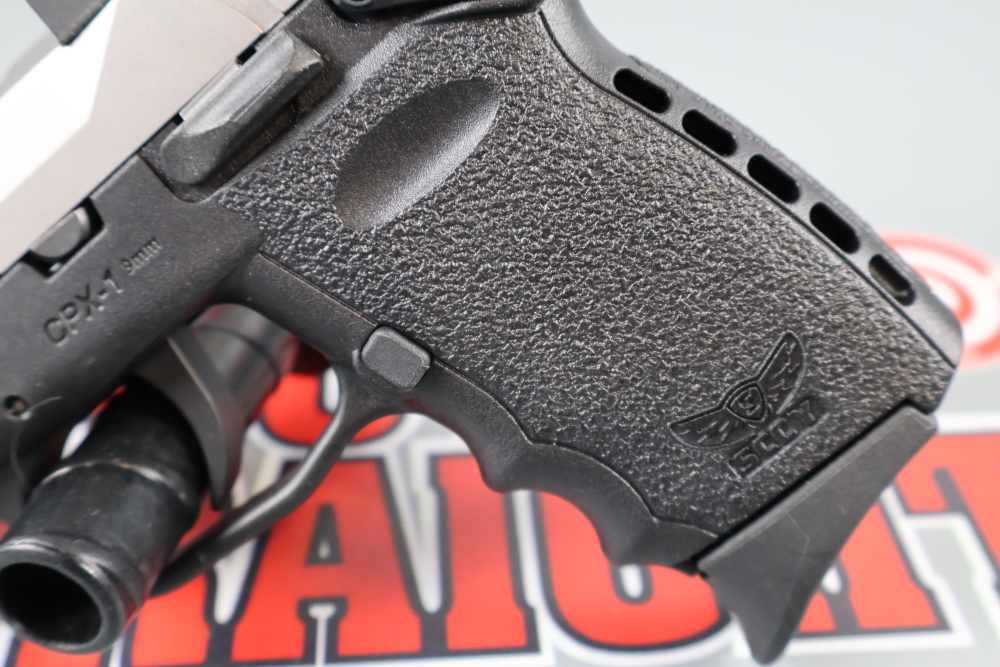 SCCY CPX-1 9mm 3.10"bbl STS & BLK w/CT RDS & Box-img-8
