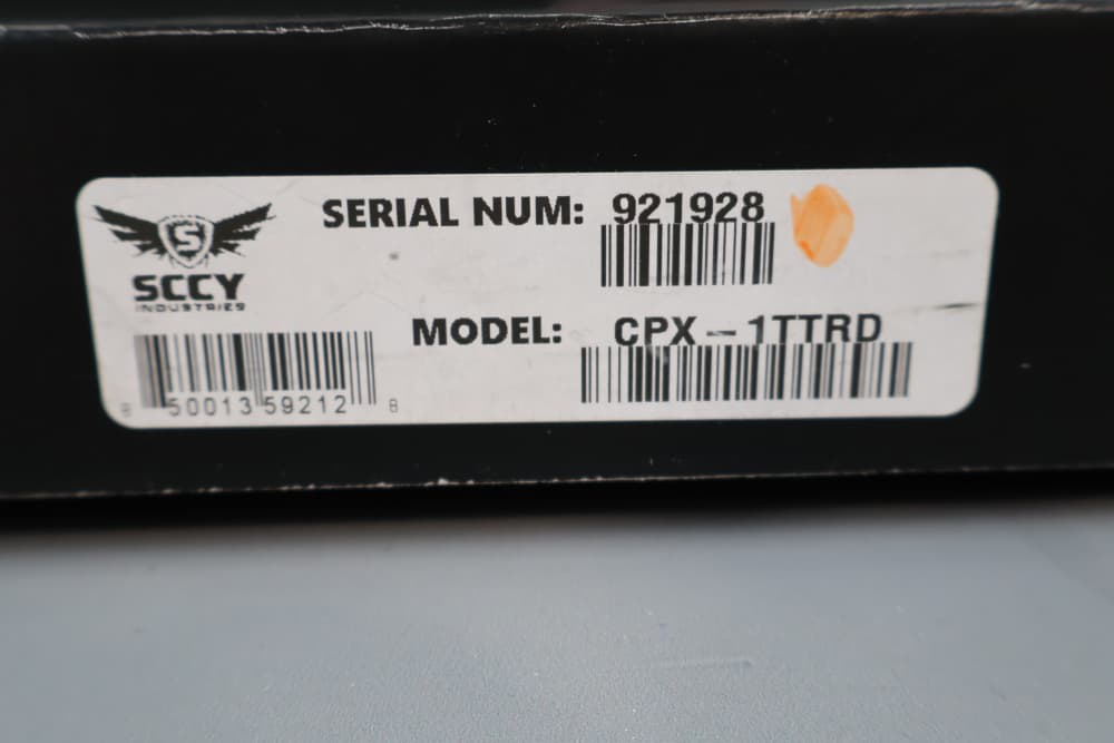SCCY CPX-1 9mm 3.10"bbl STS & BLK w/CT RDS & Box-img-1
