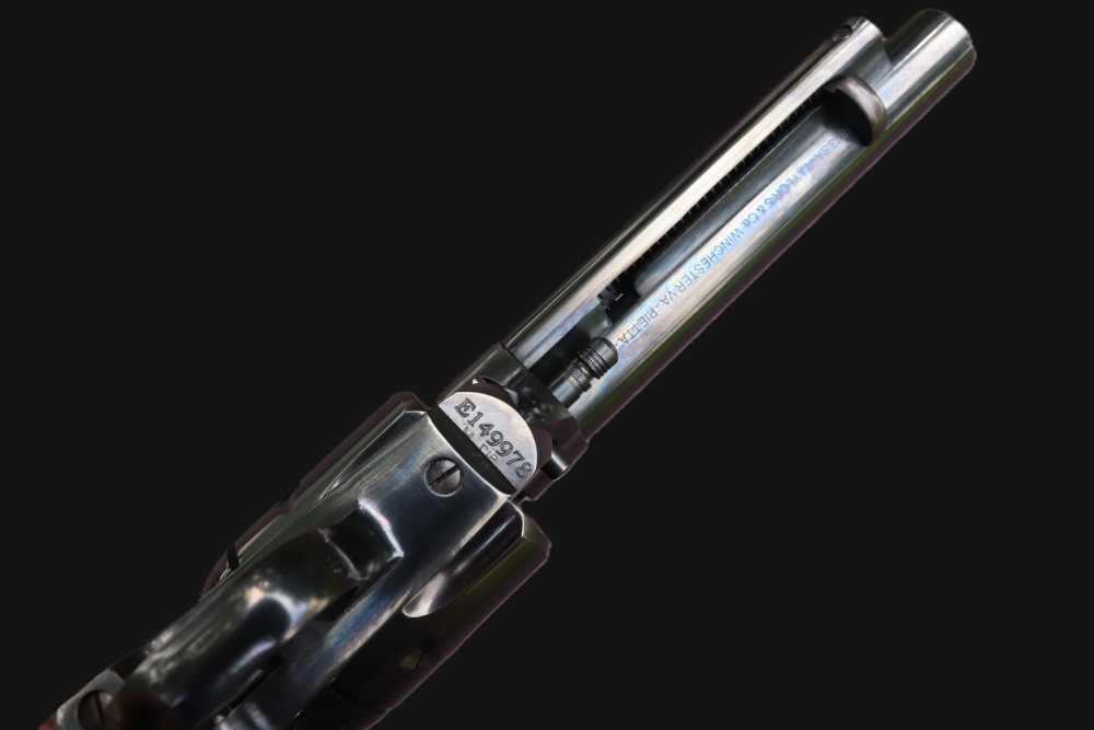 Taylor's & Co TC9 1873 Army Checkered 9mm Revolver 5.5" - 200108-img-8