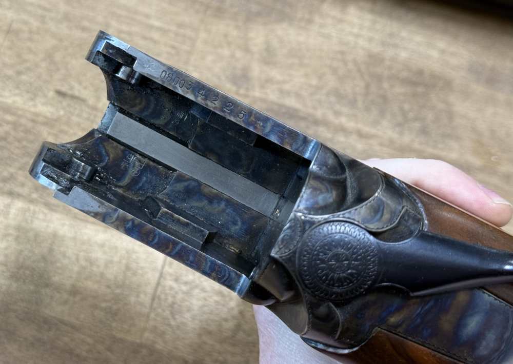 Perazzi MX8 12G - 32" - 1969 Production - With Two Buttstocks - Trigger Kit-img-28