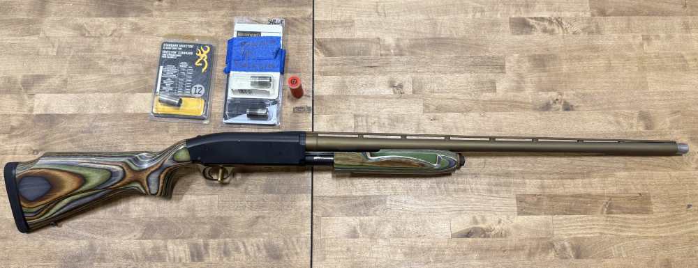 Browning BPS 12G 28" - Boyd's Stock - Refinished in Cerakote - NR-img-0