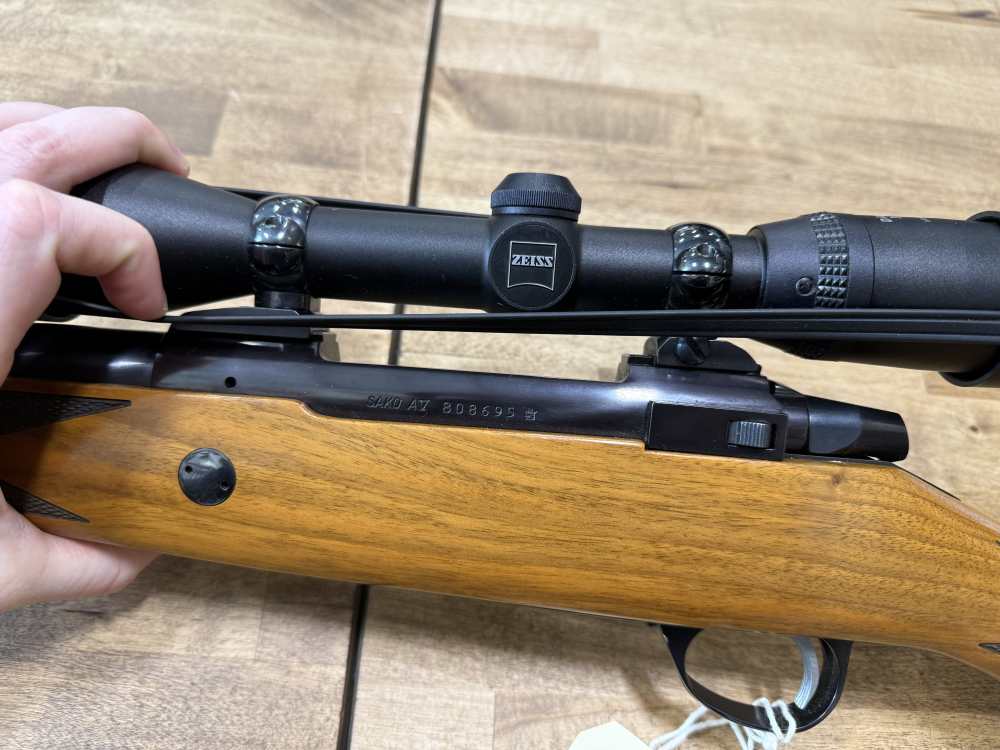 SAKO AV 7MM Rem Mag - With Zeiss Diavari Scope - Used Excellent Condition -img-10