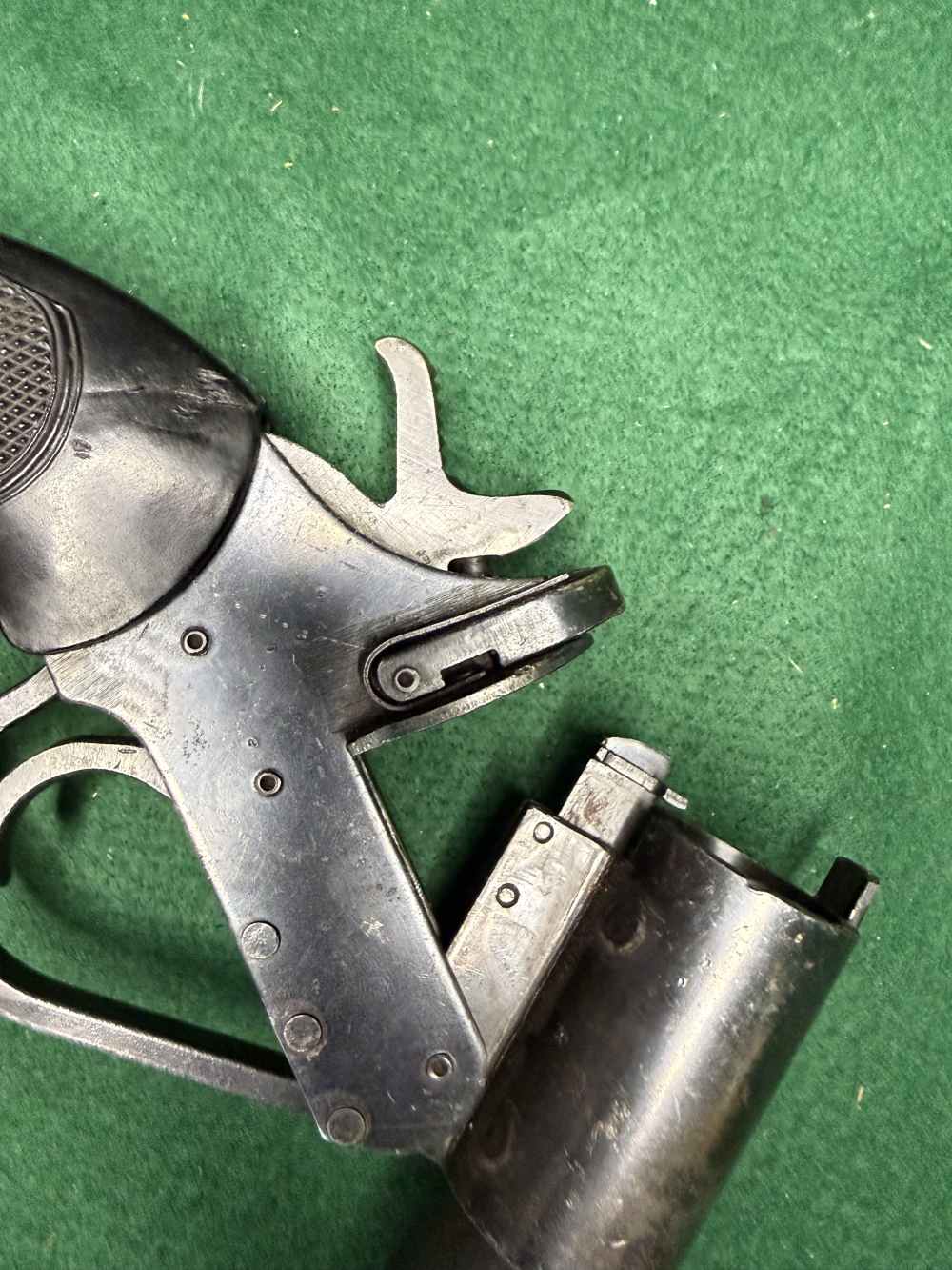 Webley Mk. V Flare Gun British WWII Signal Pistol 1-Inch Militaria-img-10