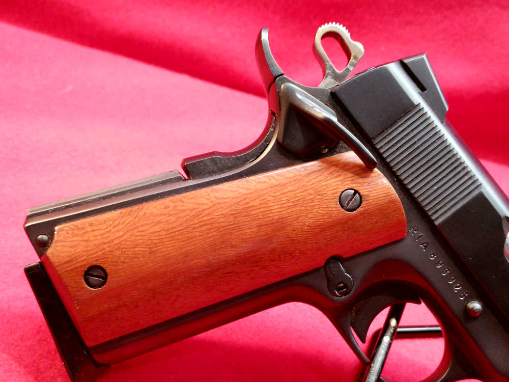 Rock Island Armory 1911 .45 ACP 3.5" NICE CUSTOM HOLSTER RIA OFFICERs MODEL-img-9
