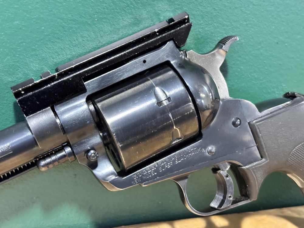 Ruger New Model Super Blackhawk .44 Mag 7.5" Blued w/ Optic Rail-img-9