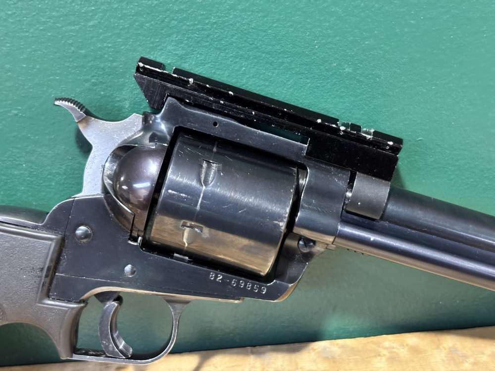 Ruger New Model Super Blackhawk .44 Mag 7.5" Blued w/ Optic Rail-img-2