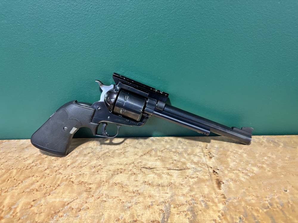 Ruger New Model Super Blackhawk .44 Mag 7.5" Blued w/ Optic Rail-img-0