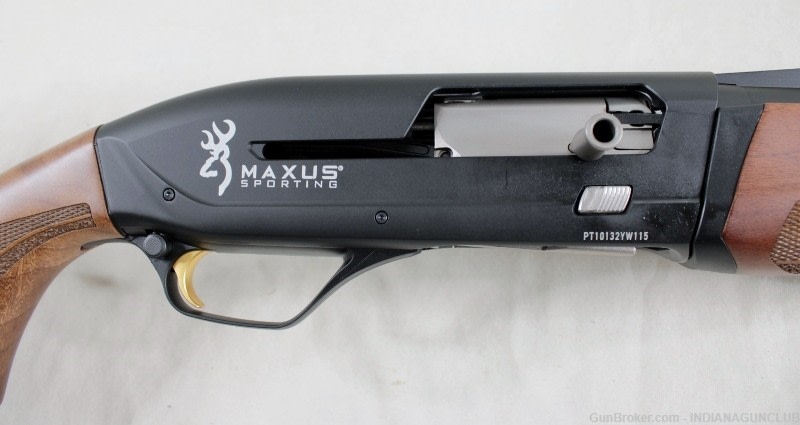 NIB BROWNING MAXUS II SPORTING ADJ 12GA 30" CASE-img-2