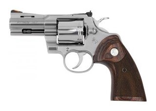 Colt Clt Python 357mag 3 SS AS Walnut Grip-img-0