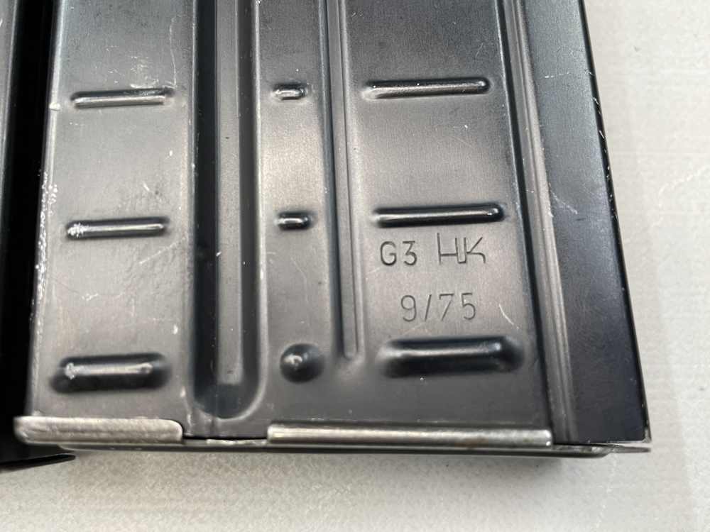 5 x HK G3 surplus magazines .308 7.62x51 PTR 91 20 rd aluminum waffle-img-2