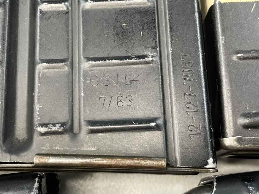 5 x HK G3 surplus magazines .308 7.62x51 PTR 91 20 rd aluminum waffle-img-4