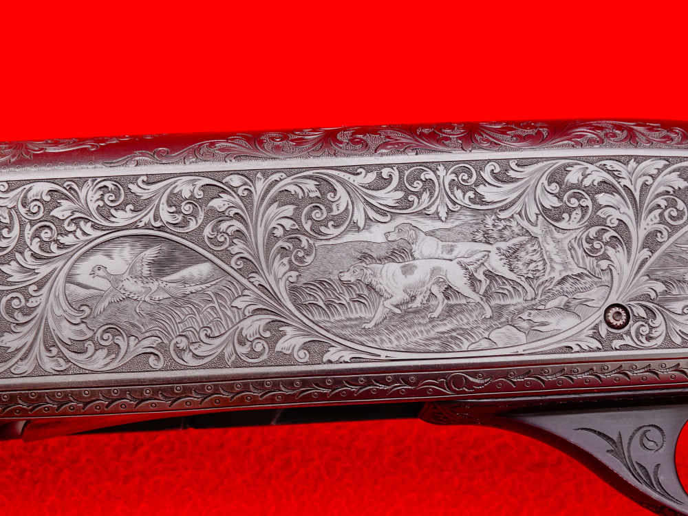 CARL ENNIS FACTORY ENGRAVED 1954 Remington Model 11-48F Premier .410 Bore-img-13