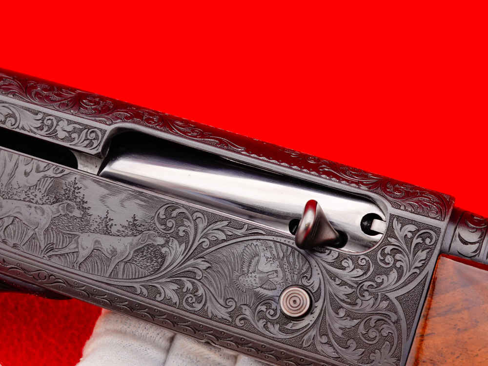CARL ENNIS FACTORY ENGRAVED 1954 Remington Model 11-48F Premier .410 Bore-img-39