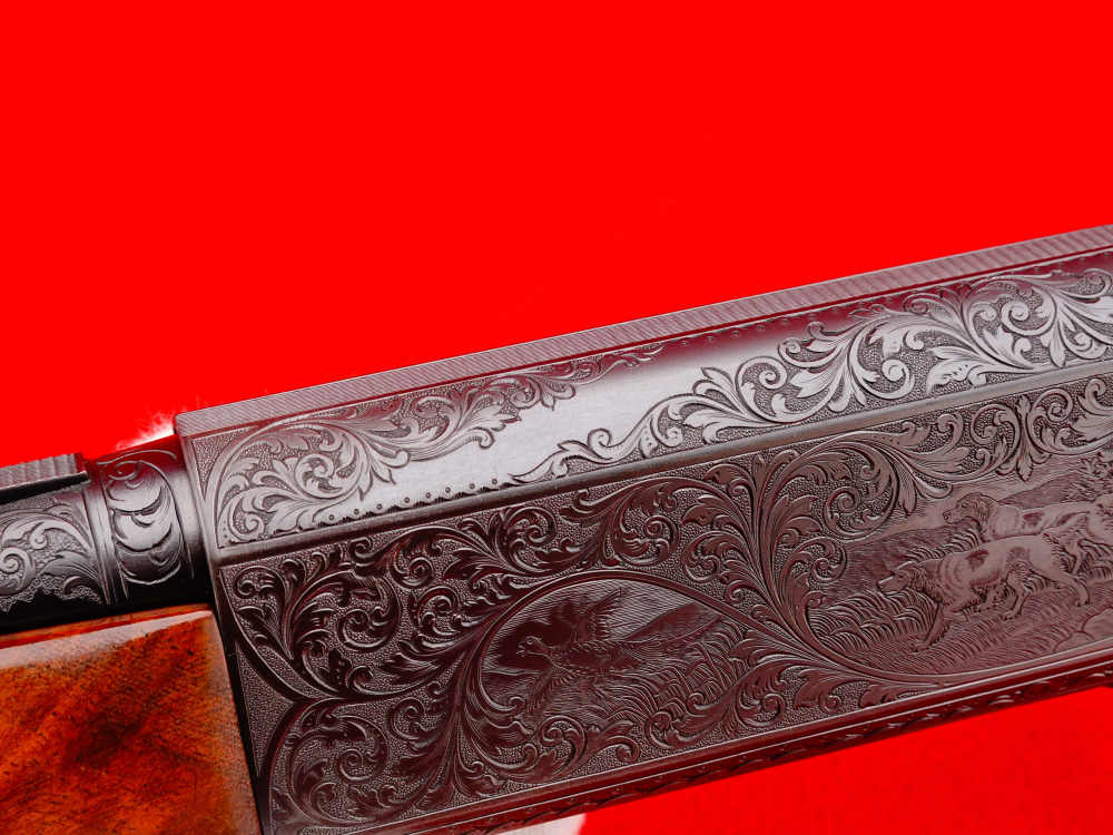CARL ENNIS FACTORY ENGRAVED 1954 Remington Model 11-48F Premier .410 Bore-img-19