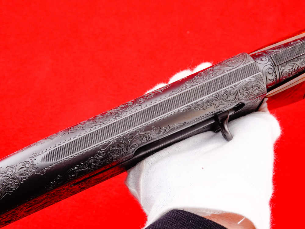 CARL ENNIS FACTORY ENGRAVED 1954 Remington Model 11-48F Premier .410 Bore-img-45