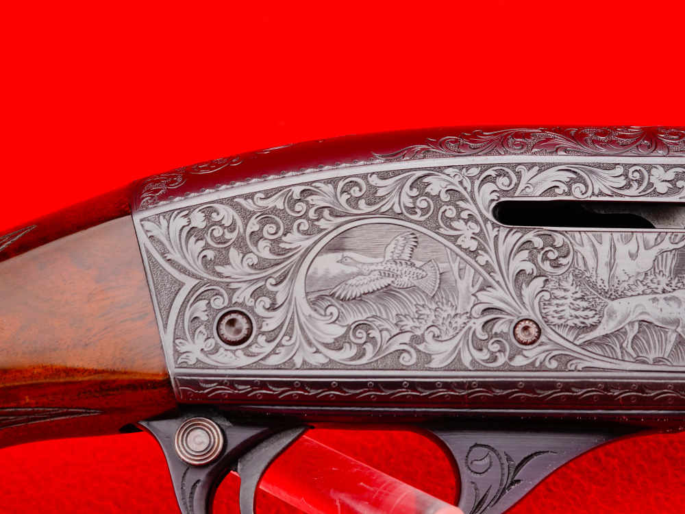 CARL ENNIS FACTORY ENGRAVED 1954 Remington Model 11-48F Premier .410 Bore-img-31
