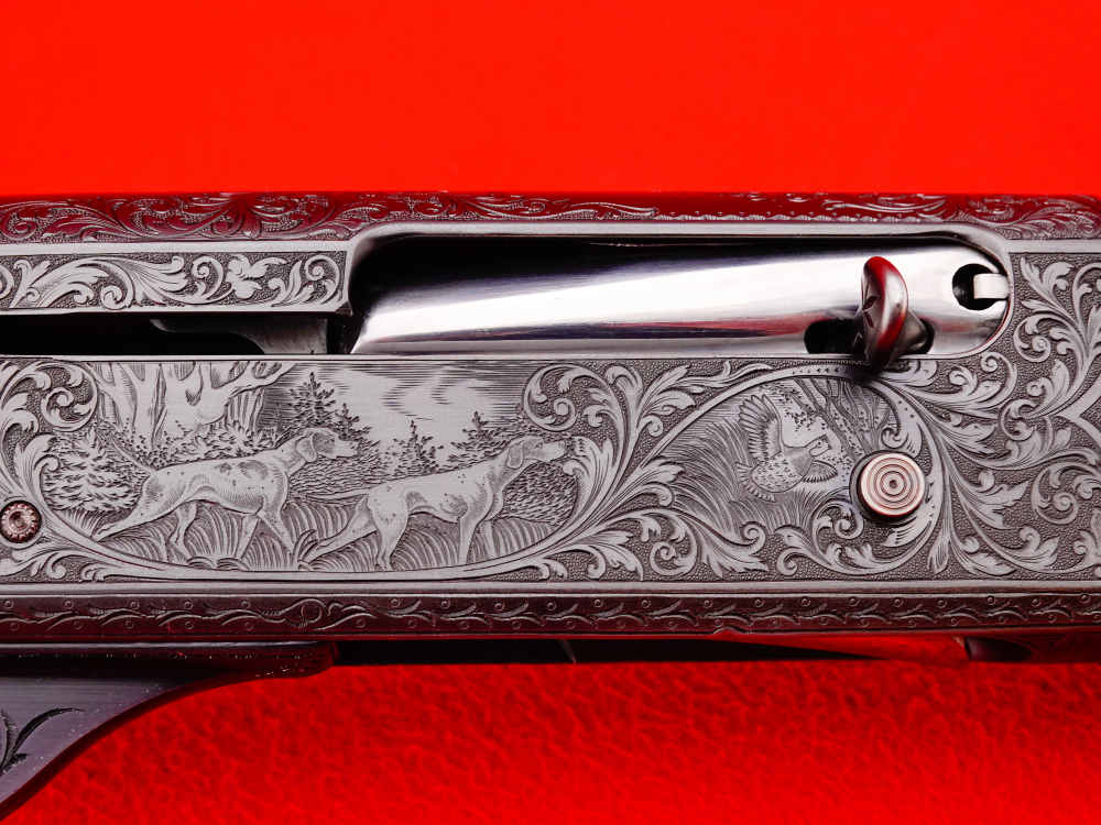 CARL ENNIS FACTORY ENGRAVED 1954 Remington Model 11-48F Premier .410 Bore-img-33