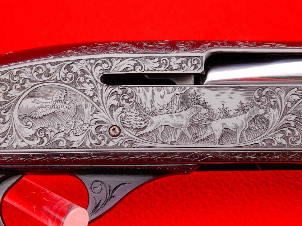 CARL ENNIS FACTORY ENGRAVED 1954 Remington Model 11-48F Premier .410 Bore-img-32