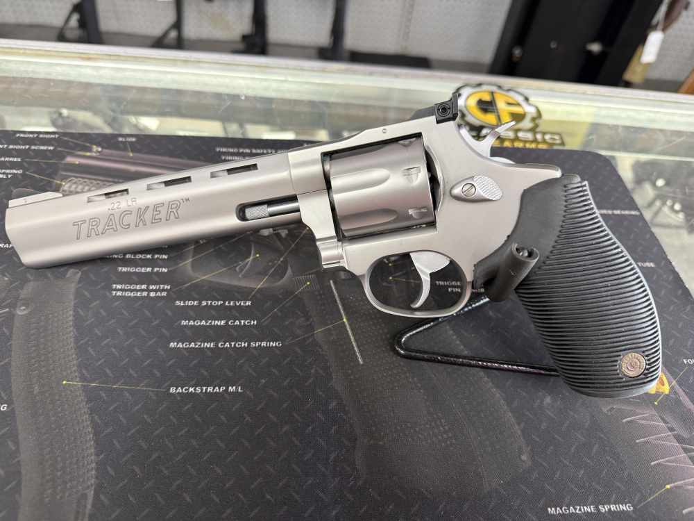 Taurus Tracker 922 22lr Stainless 7 Shot Revolver FREE LAYAWAY -img-0