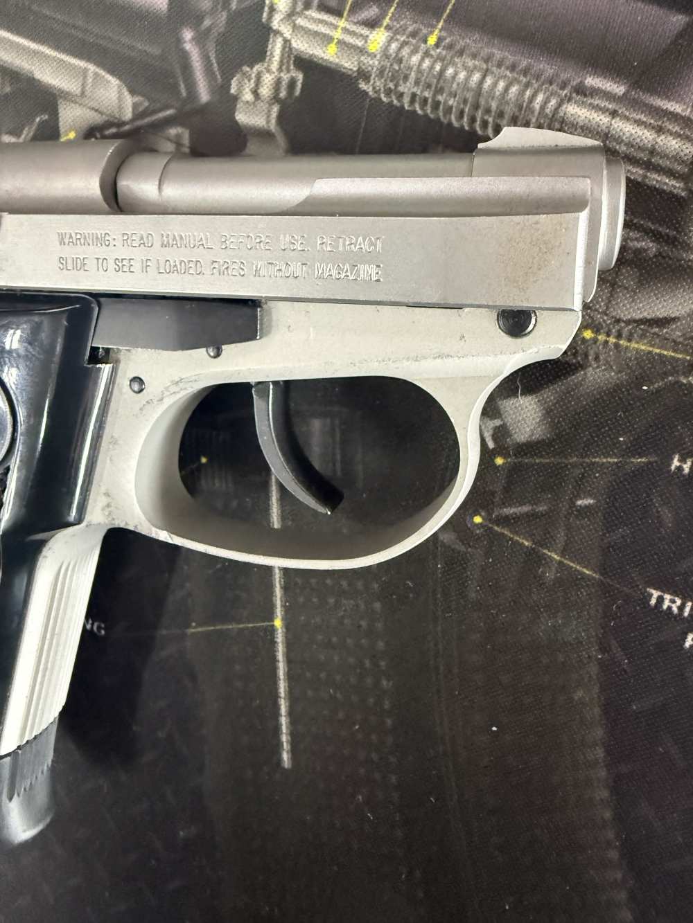 Beretta 3032 Tomcat Stainless 32acp Pistol with 2 Mags FREE LAYAWAY -img-5