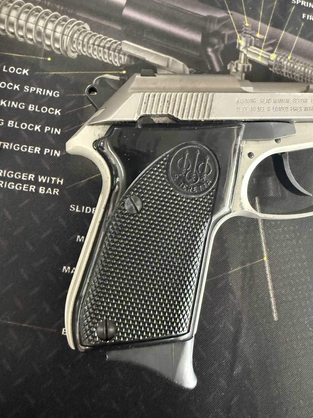 Beretta 3032 Tomcat Stainless 32acp Pistol with 2 Mags FREE LAYAWAY -img-4