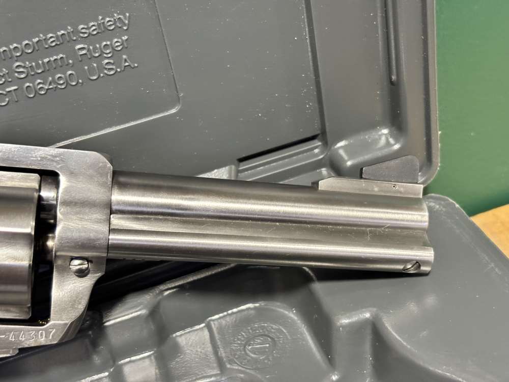 Ruger Stainless New Model Blackhawk .357 Mag 4.25" w/ Orig Box -img-5