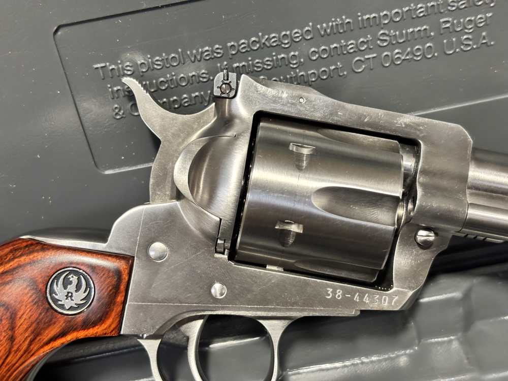Ruger Stainless New Model Blackhawk .357 Mag 4.25" w/ Orig Box -img-8