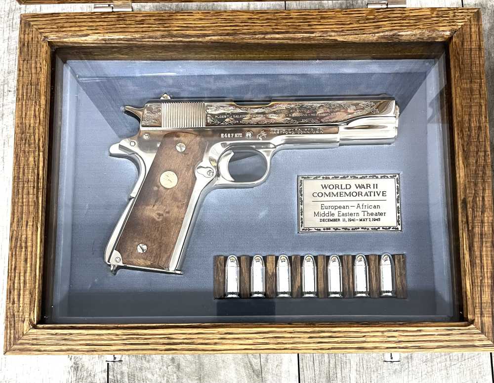 Colt 1911A1 .45 ACP WWII Commemorative Edition European + Pacific-img-7