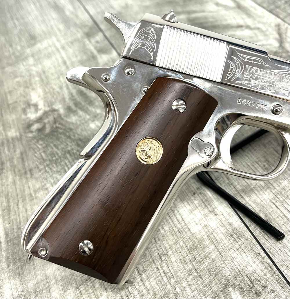 Colt 1911A1 .45 ACP WWII Commemorative Edition European + Pacific-img-14