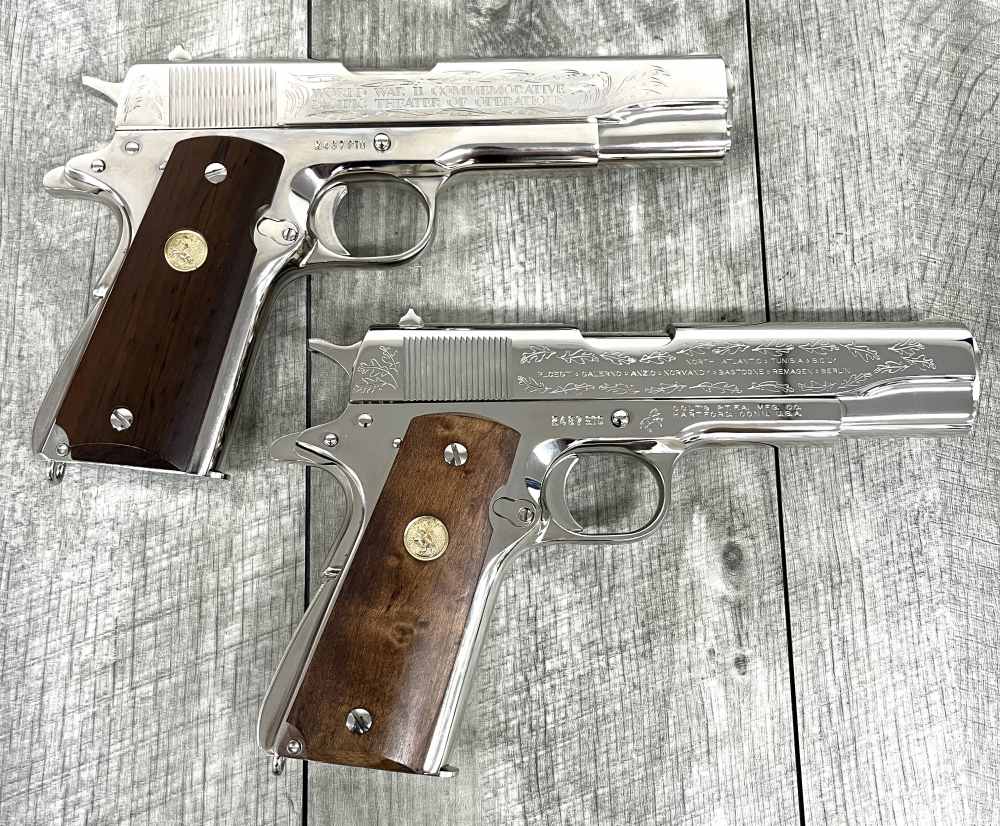 Colt 1911A1 .45 ACP WWII Commemorative Edition European + Pacific-img-8