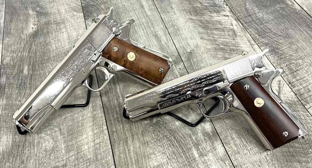Colt 1911A1 .45 ACP WWII Commemorative Edition European + Pacific-img-10