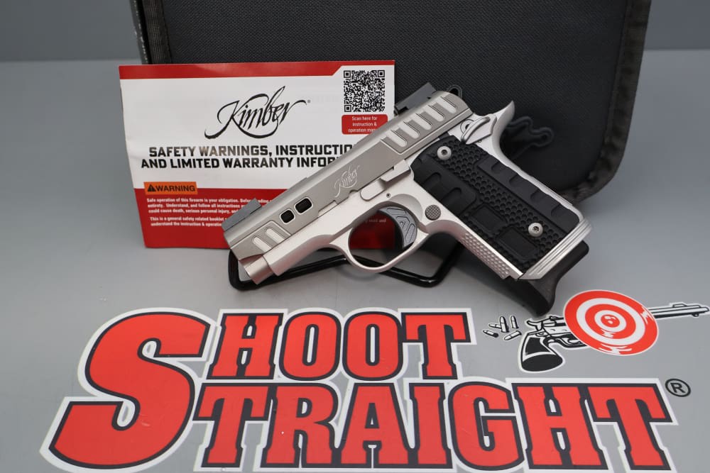 Kimber Micro 9 Rapide Black Ice 3.15" 9mm w/Box & Soft Case -img-0