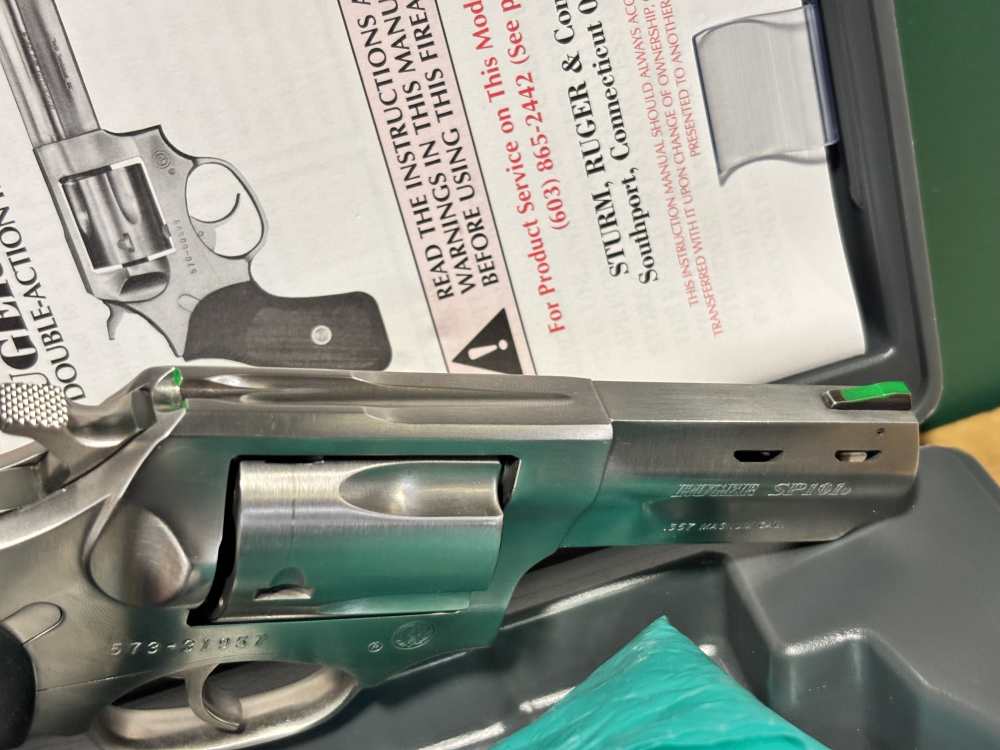 Ruger SP101 .357 Mag 3" Magnaported Compact Revolver w/ Orig Box -img-11