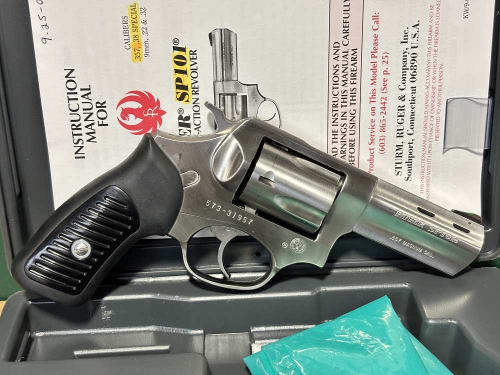 Ruger SP101 .357 Mag 3" Magnaported Compact Revolver w/ Orig Box -img-7