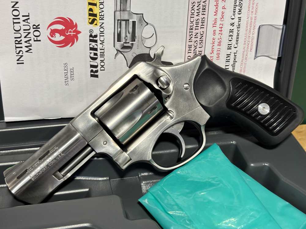 Ruger SP101 .357 Mag 3" Magnaported Compact Revolver w/ Orig Box -img-3