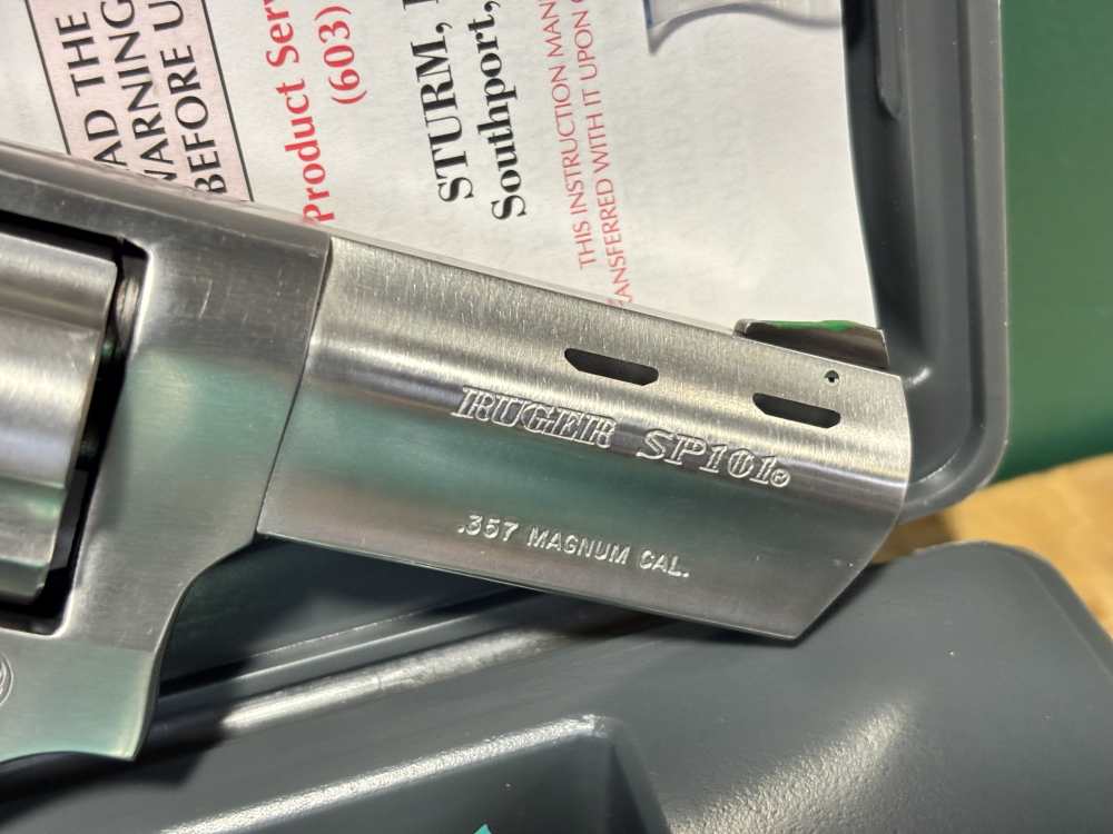 Ruger SP101 .357 Mag 3" Magnaported Compact Revolver w/ Orig Box -img-6