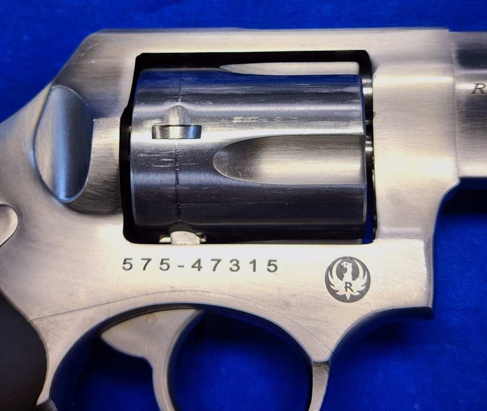 RUGER SP101 .357 MAG 2.25" STAINLESS / HOGUE GRIP - BOBBED HAMMER-img-5