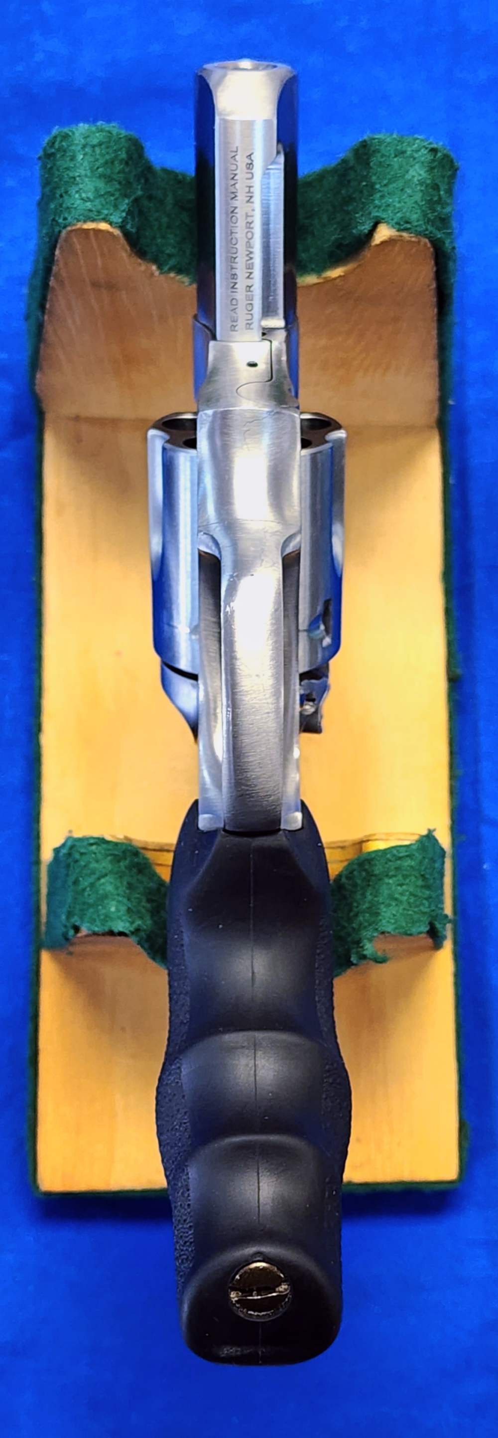 RUGER SP101 .357 MAG 2.25" STAINLESS / HOGUE GRIP - BOBBED HAMMER-img-4