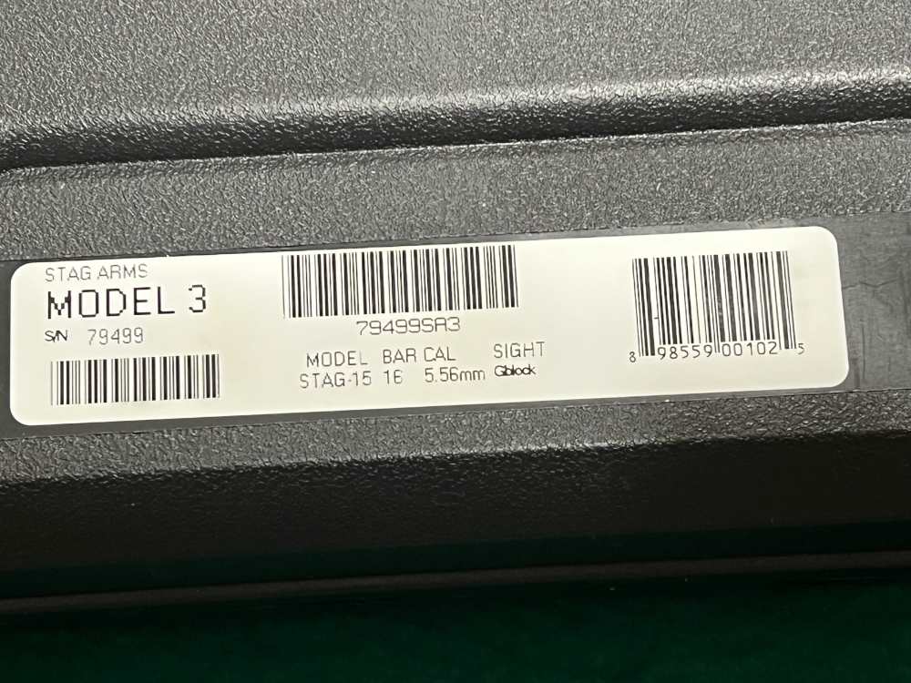 Stag Arms Model 3 AR-15 SA3 5.56 NATO Black Rifle NIB-img-15