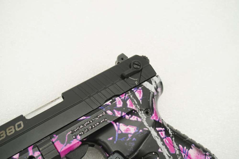 Walther PK380 .380 ACP 3.7" Semi-Auto Pistol w/ 2 Magazines & Case-img-3