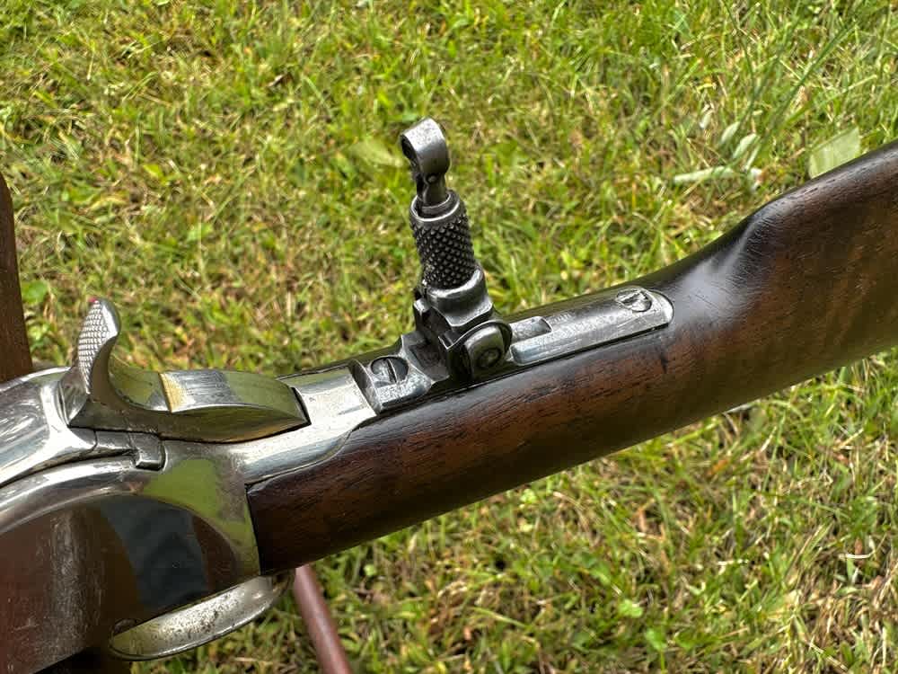 Early 1890 Winchester First Model Solid Frame Slide Action .22 Pump Rifle-img-21